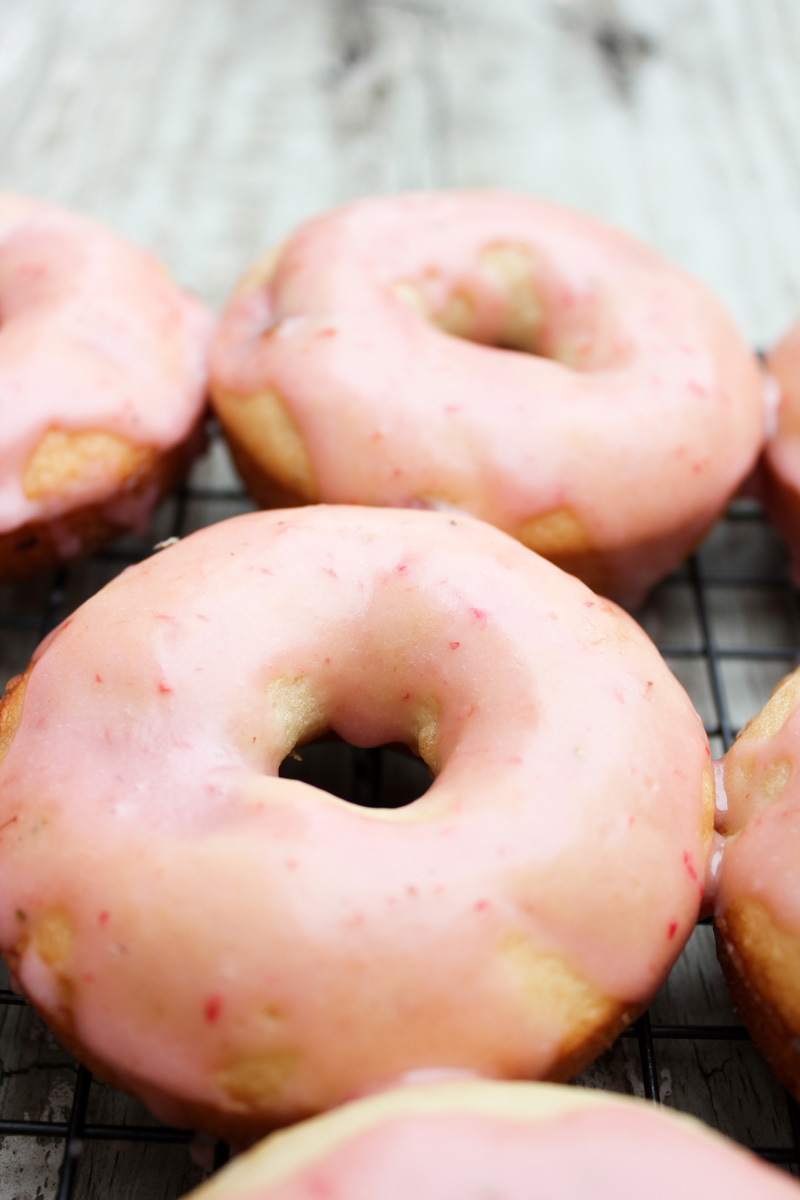 Baked Cranberry Donuts