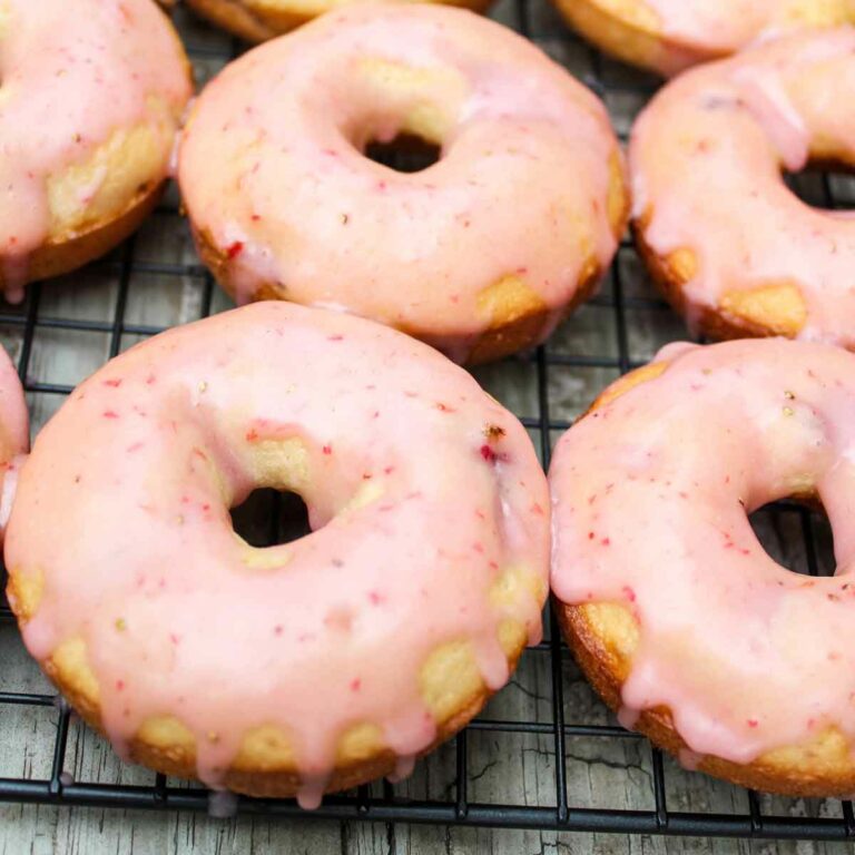 Baked Cranberry Donuts – a special winter treat!