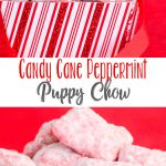 Candy Cane Peppermint Puppy Chow