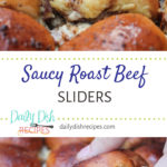 Saucy Roast Beef Sliders