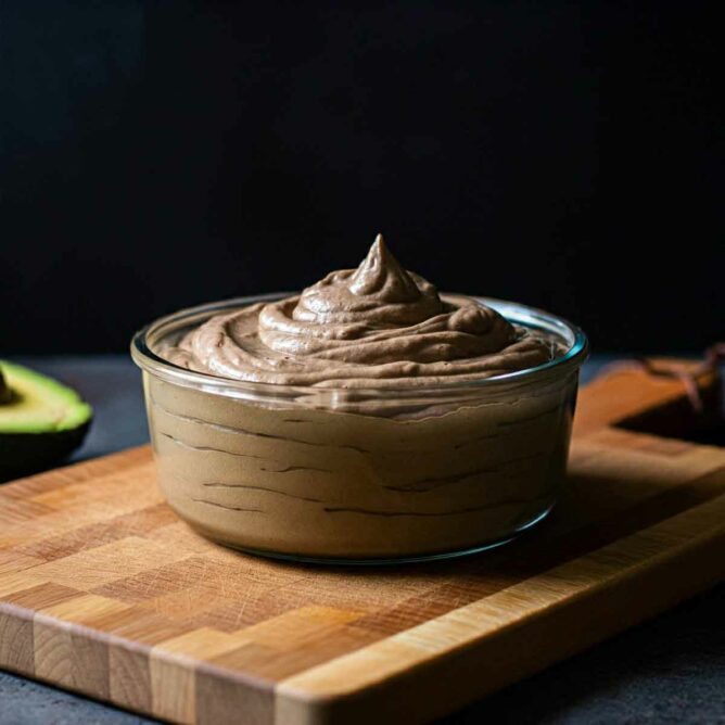 Avocado Chocolate Mousse Featured