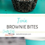 Twix Brownie Bites Pinterest