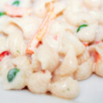 Retro Cold Pasta Salad with Ranch and Bacon FEATURED