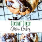 Coconut Cream Mini Cakes
