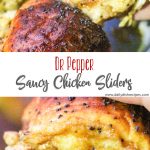Dr Pepper Saucy Chicken Sliders