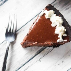 Hershey's Kiss Chocolate Pie Recipe Featured Image