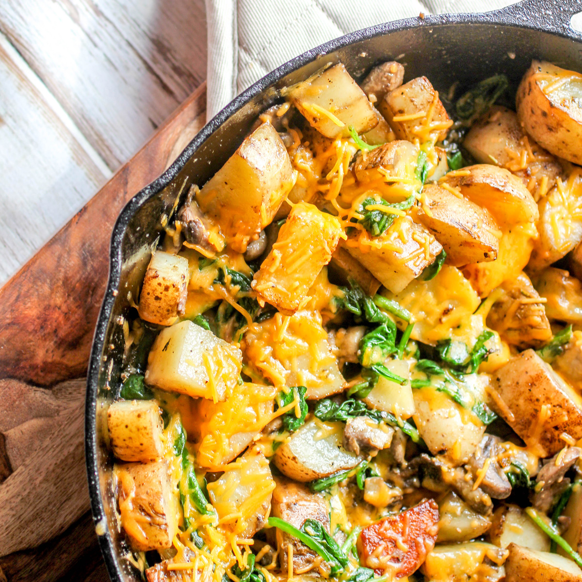 Breakfast Skillet Potatoes