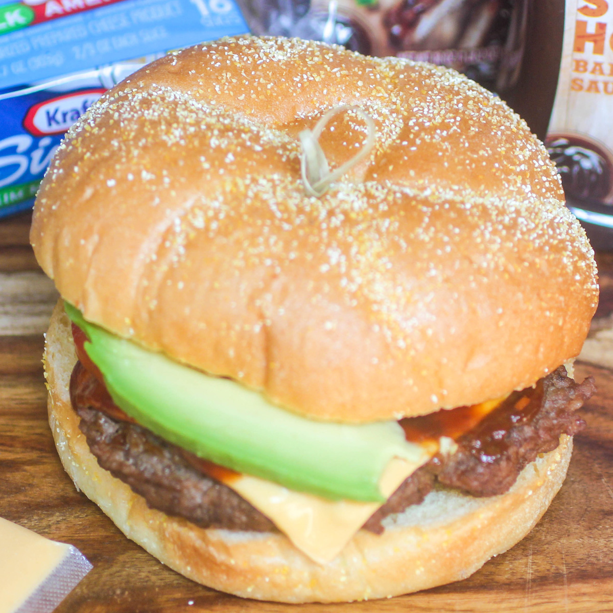 Grilled Barbecue Ranch Burgers