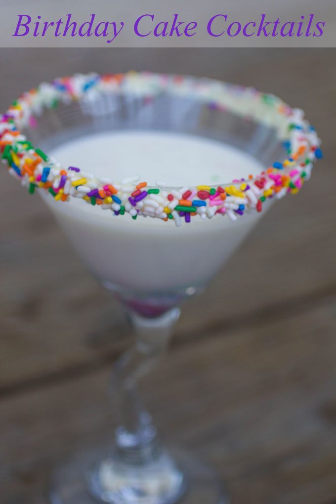 15 Summer Cocktails To Beat the Heat - Birthday Cake Cocktail