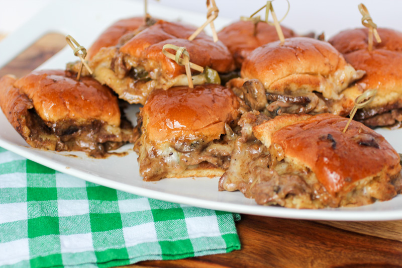 Philly Cheesesteak Sliders | Daily Dish Recipes