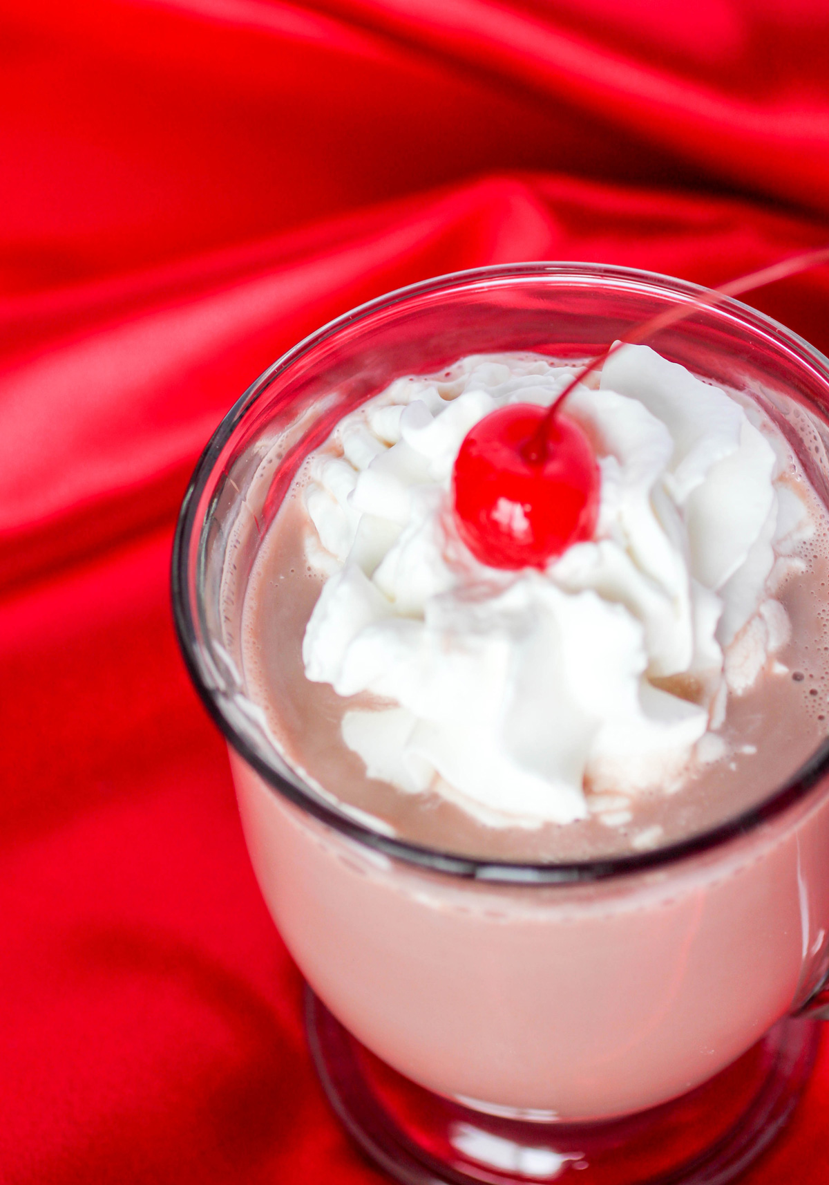 Cherry Marshmallow Cordial Hot Chocolate