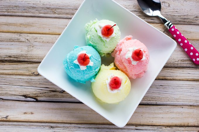 Real Jello Ice Cream with or without a machine!