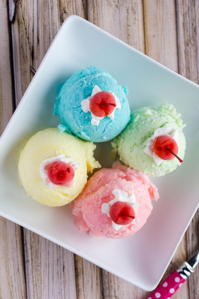 Real Jello Ice Cream with or without a machine!