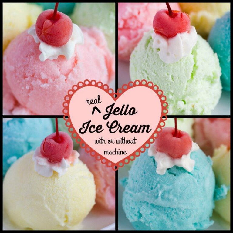 Jello Ice Cream – Easy, Creamy and Delicious!
