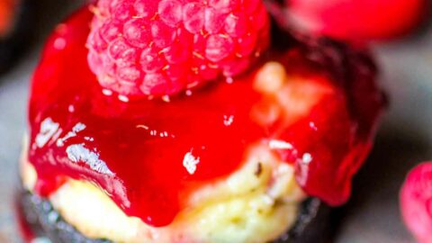 Mini Raspberry Cheesecakes Featured Image