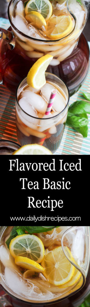Flavored Iced Tea Basic Recipe