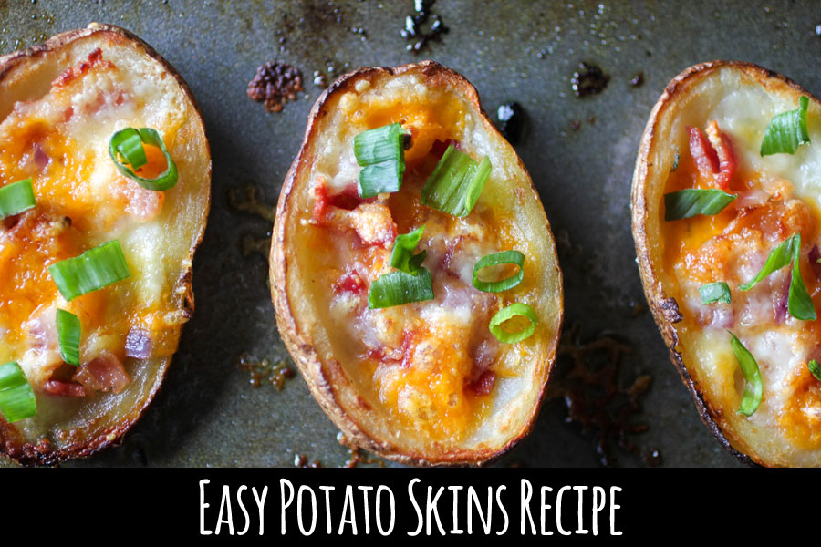 Easy Potato Skins Recipe