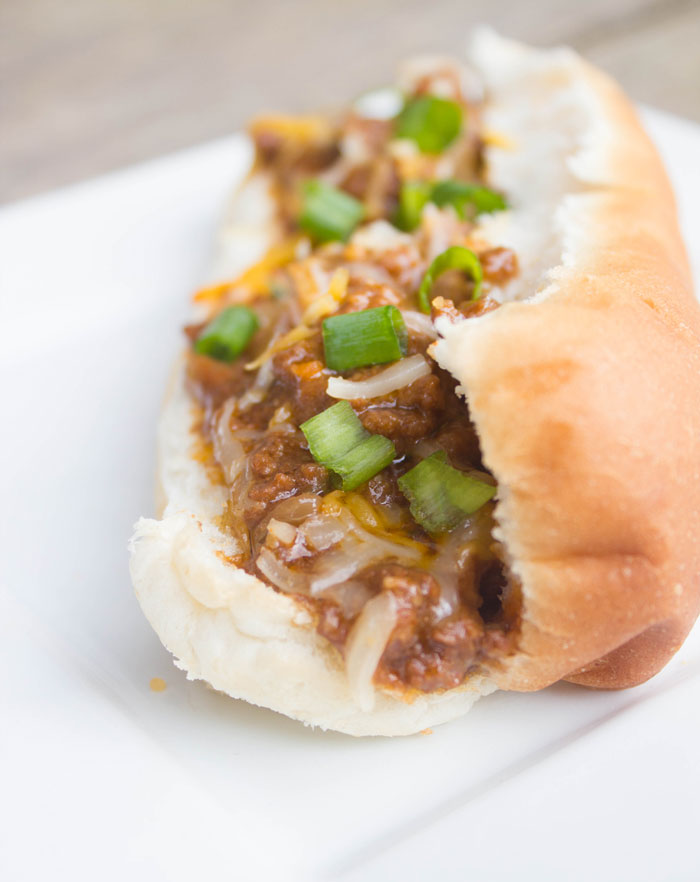 Easy Slow Cooker Sloppy Joes Close Up