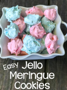 Easy Jello Meringue Cookies Are Perfect For Summer Fun!