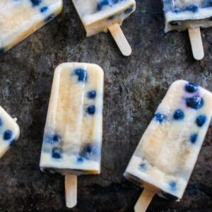 Mango Blueberry Popsicles Featured Image