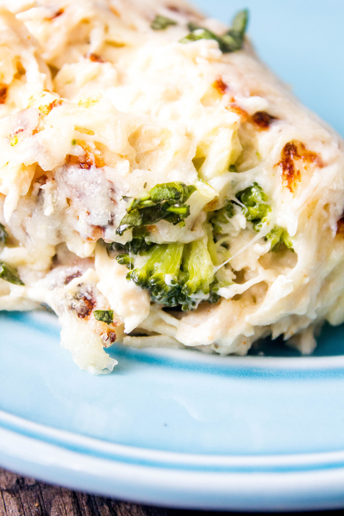 Cheesy Broccoli Chicken Bake Hero Image