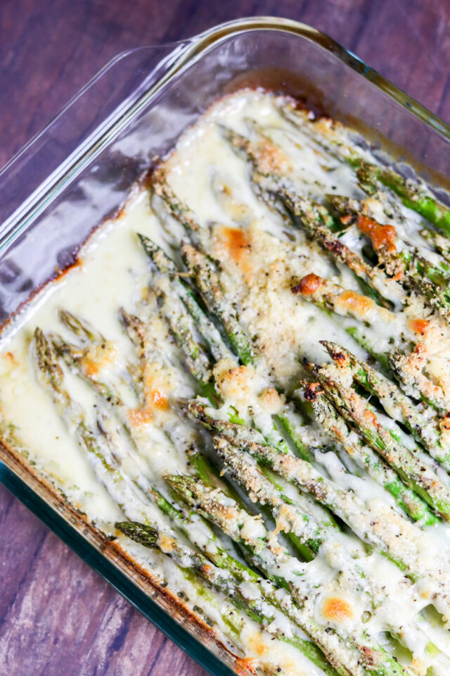 Creamy Baked Cheesy Asparagus – Daily Dish Recipes