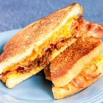 Three Cheese Bacon and Jalapeno Grilled Cheese Featured Image