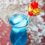 Grilled Spiced Blue Hawaiian Cocktail Featured Image