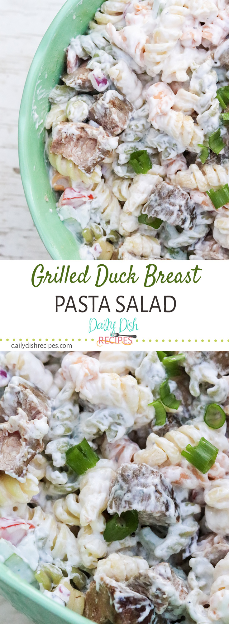 Grilled Duck Breast Pasta Salad – Daily Dish Recipes