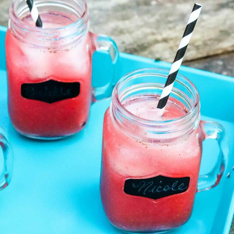 Strawberry Rosé Wine Punch