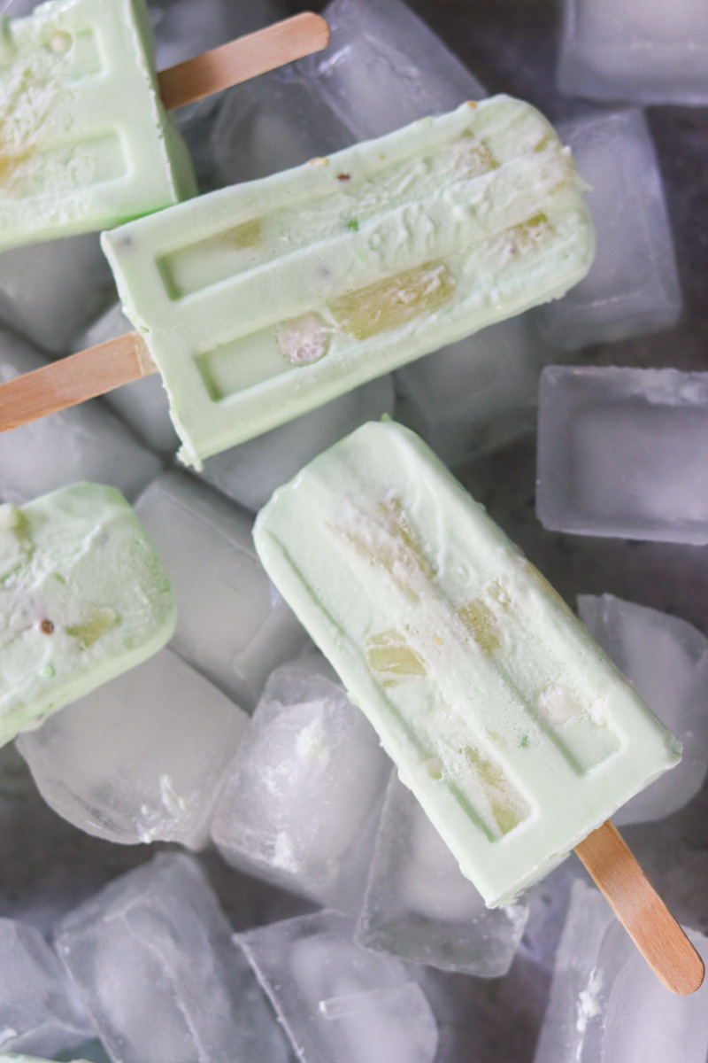 Watergate Salad Pudding Pops