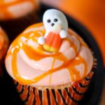 Candy Corn Cupcakes with real Candy Corn Frosting