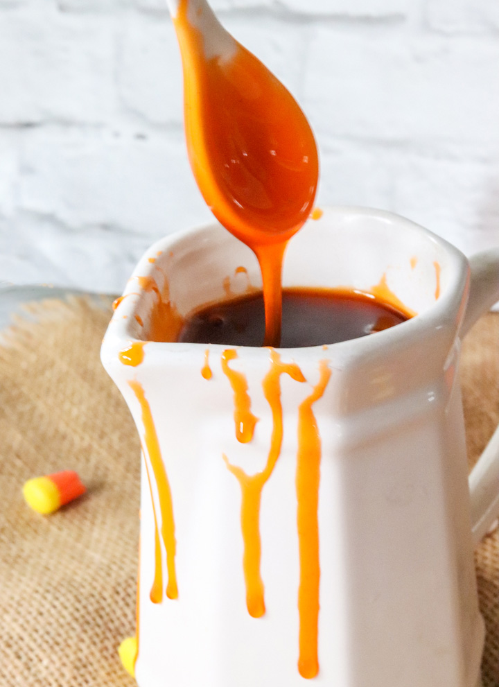 Candy Corn Simple Syrup