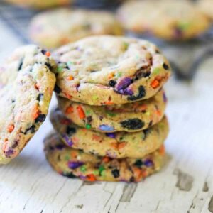 Halloween Sprinkle Cookies Featured Image