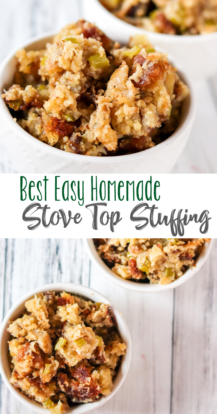 Best Easy Homemade Stove Top Stuffing - Daily Dish Recipes