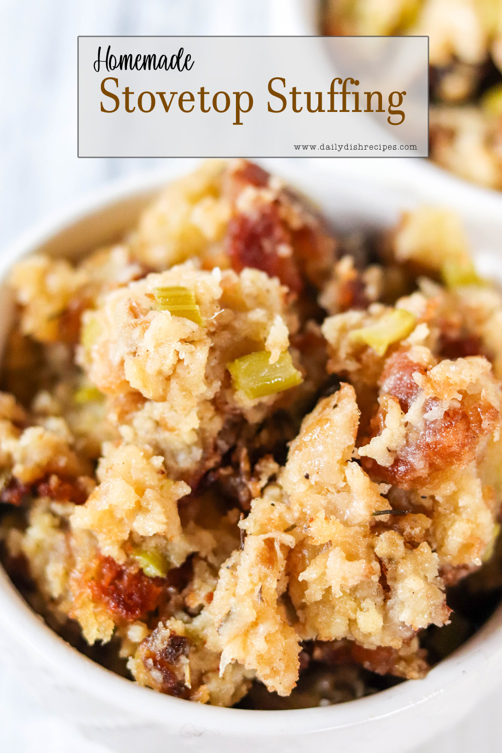 Homemade Stove Top Stuffing Daily Dish Recipes