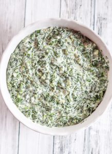 Easy Cheesy Creamed Spinach