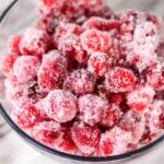 Vanilla Rum Sugared Cranberries Featured Image