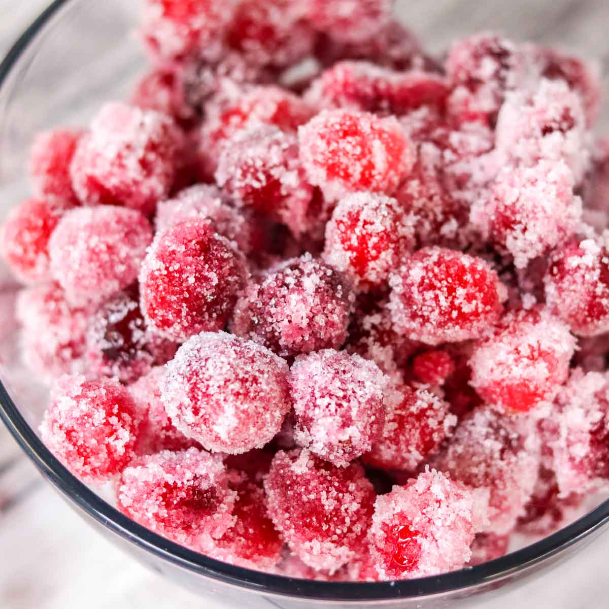 Sugared Cranberries - Damn Delicious