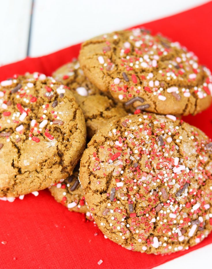 Gingerbread Sprinkle Cookies – Daily Dish Recipes