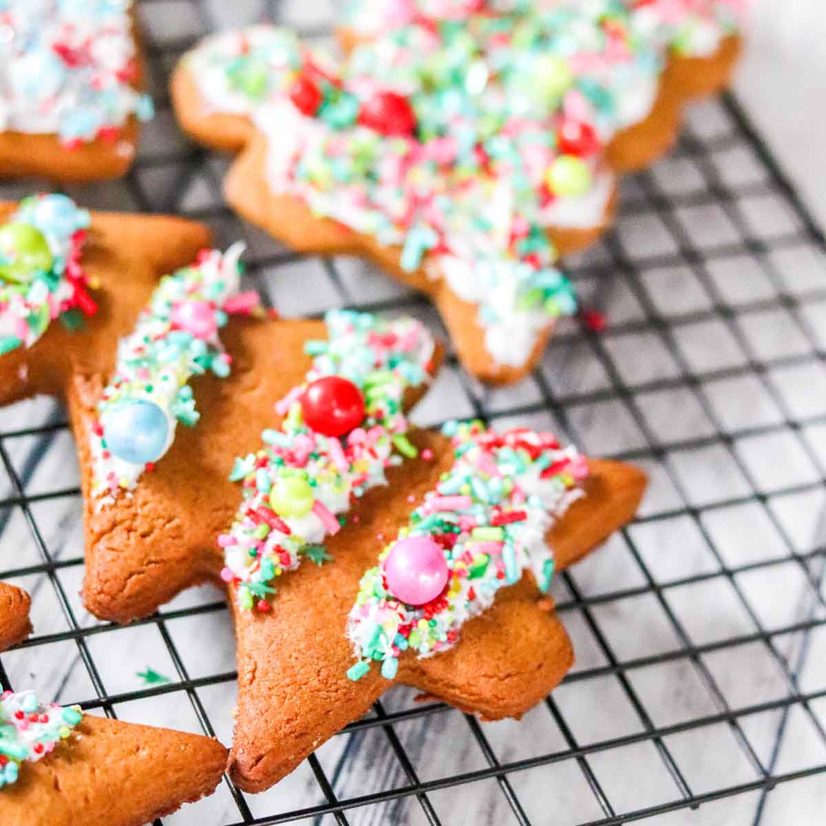 Soft Gingerbread Cut Out Cookies Featured Image