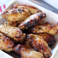 Air Fryer Garlic Parmesan Chicken Wings