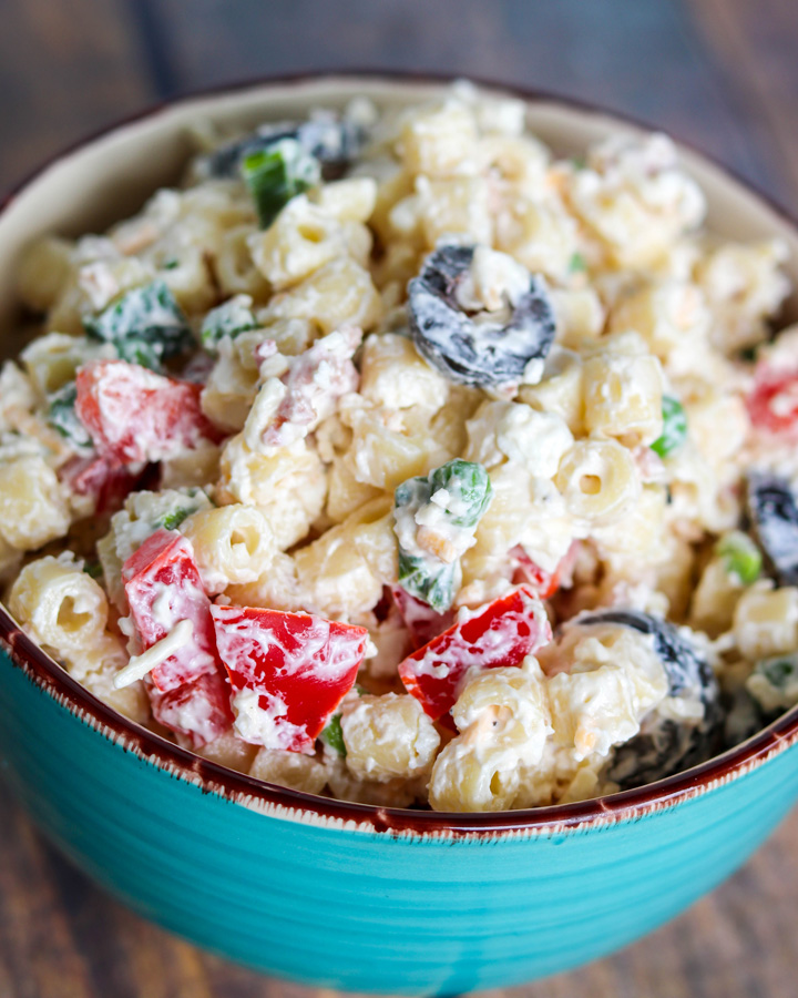 Best Creamy Pasta Salad for a BBQ