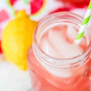 Homemade Watermelon Lemonade Featured Image