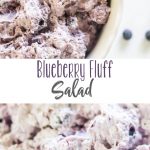 Blåbær Fluff Salat