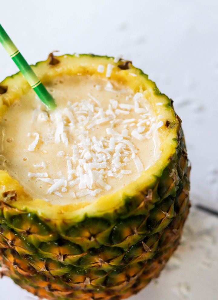 Pineapple Coconut Milkshakes