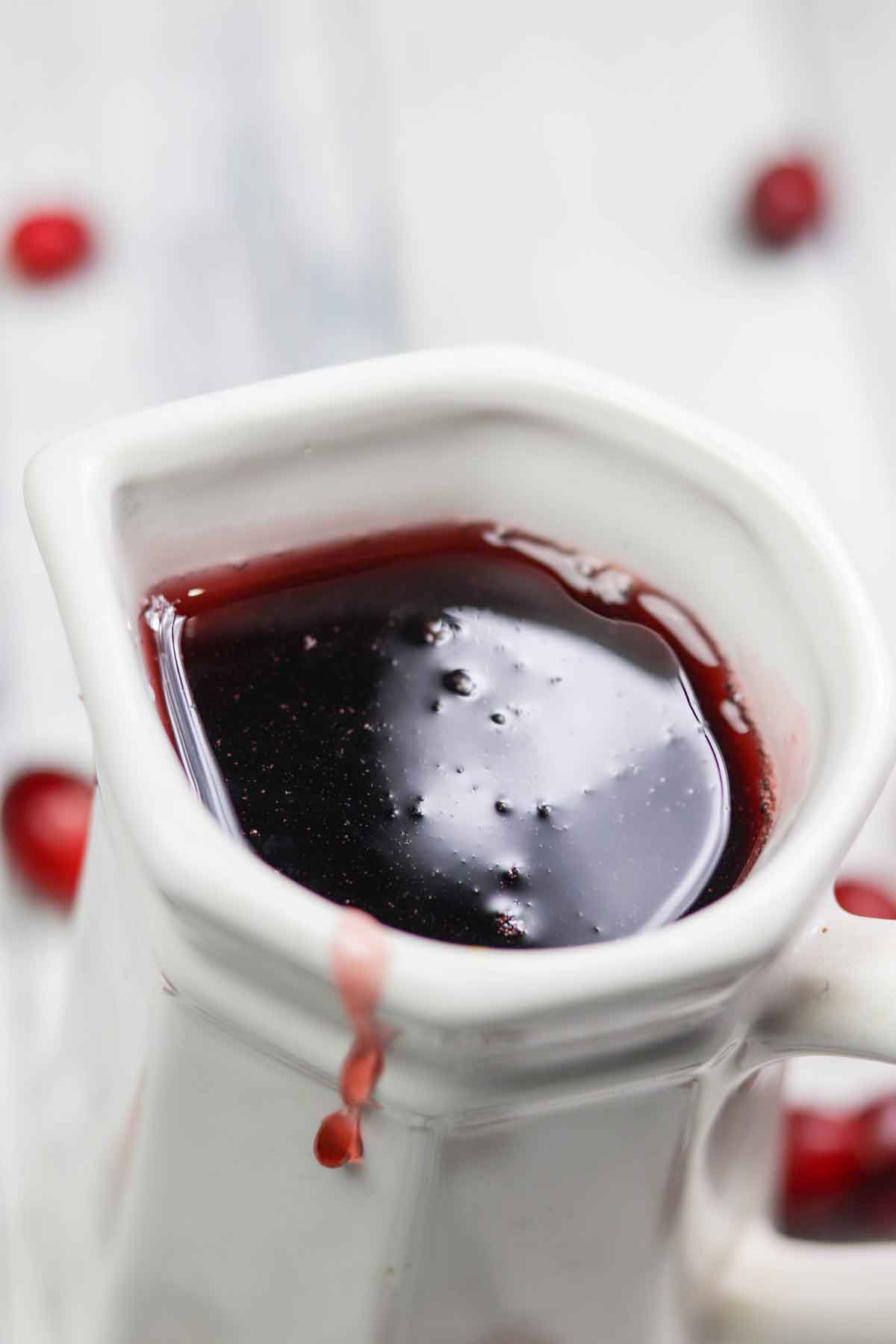 Easy Cranberry Syrup