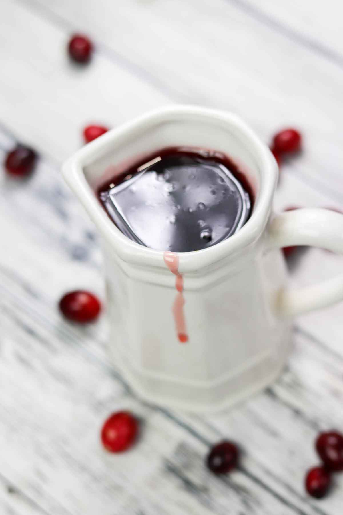 Cranberry Syrup Hero Image