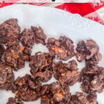 Chocolate Almond Cranberry Clusters Pinterest Image