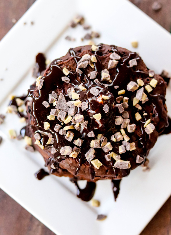 Andes Chocolate Mint Pancakes